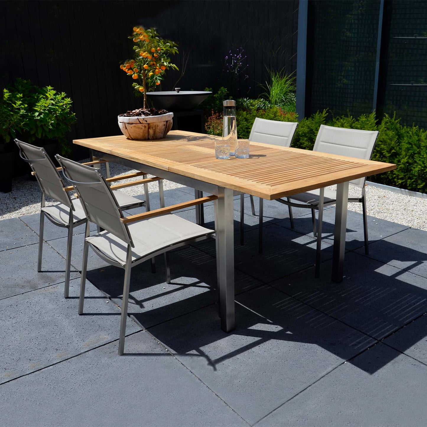 Uitschuifbare tuintafel Marmaris | Teakhout