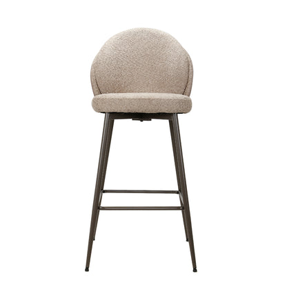 Barkruk Lovée | Horecahoogte | Taupe poot | Beige