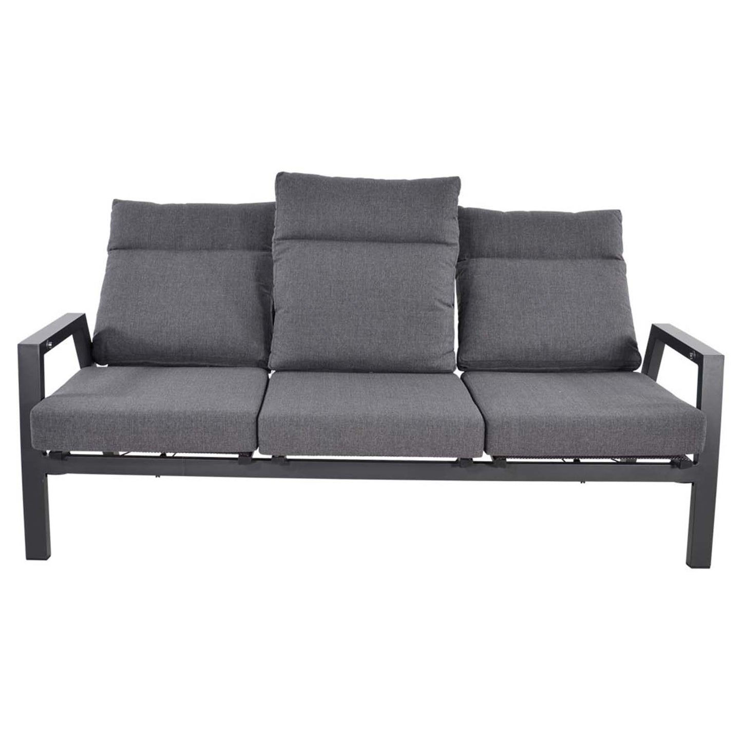 Loungebank Ohio | 2 & 3 zits | Grijs