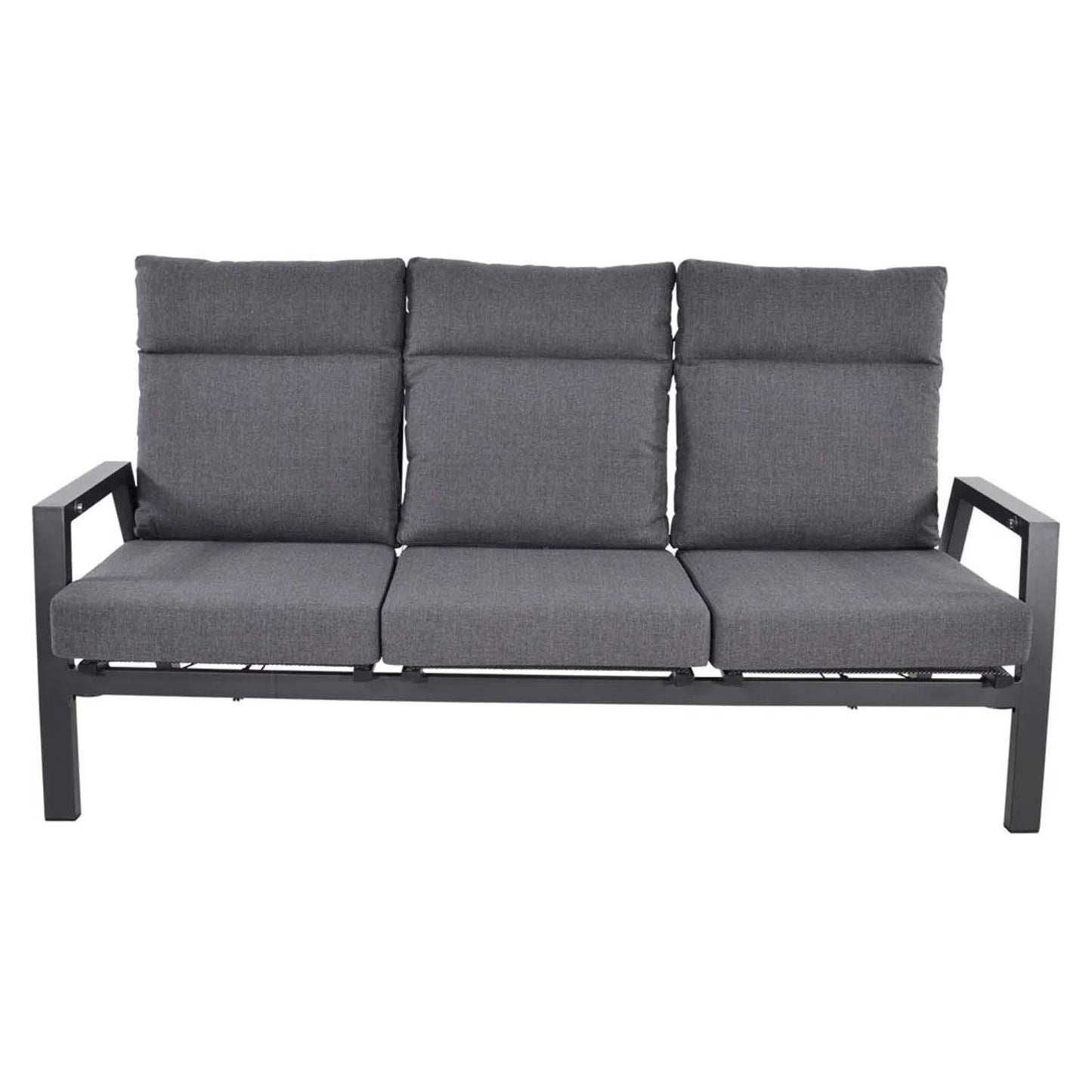 Loungebank Ohio | 2 & 3 zits | Grijs