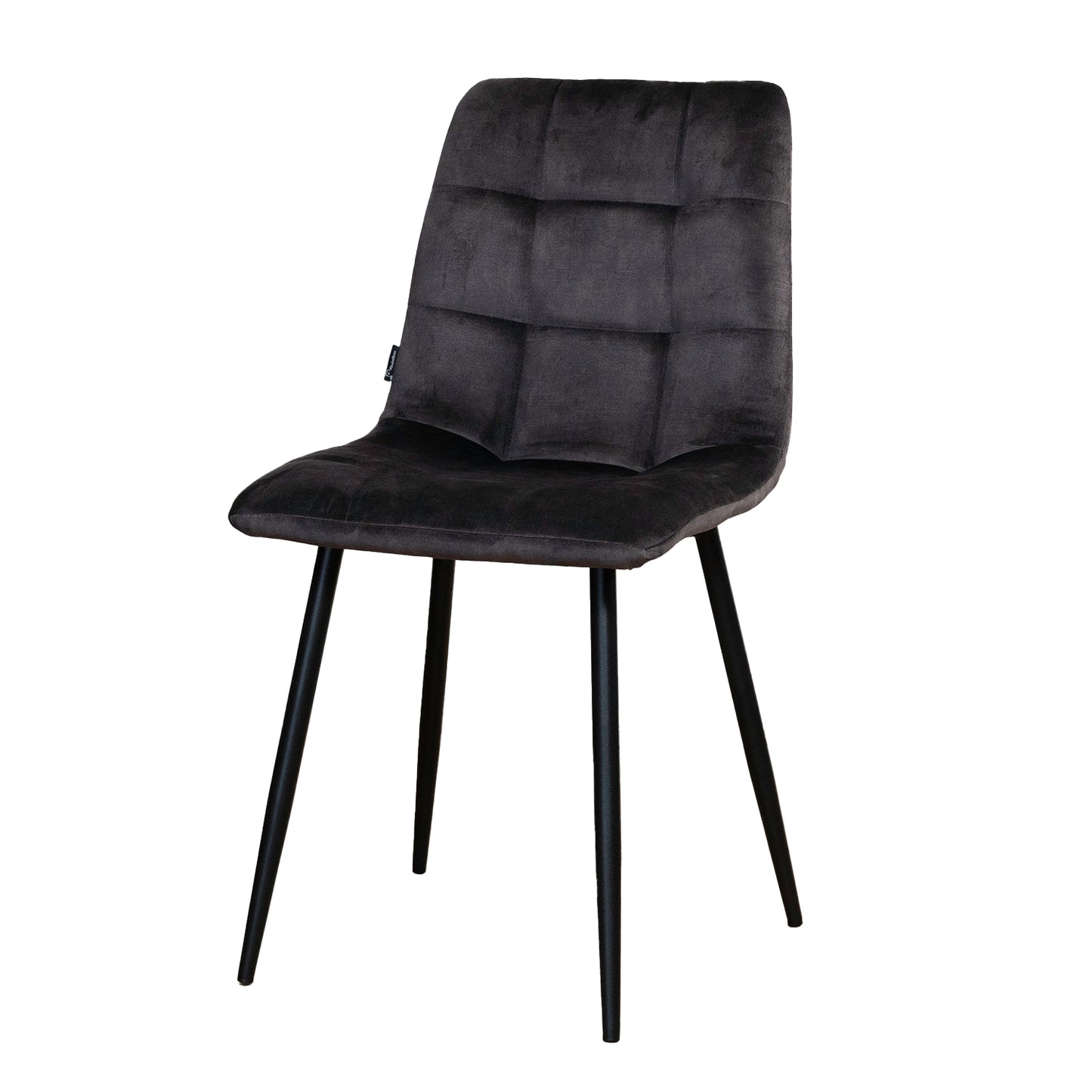 Eetkamerstoel Tess | Velvet Antraciet