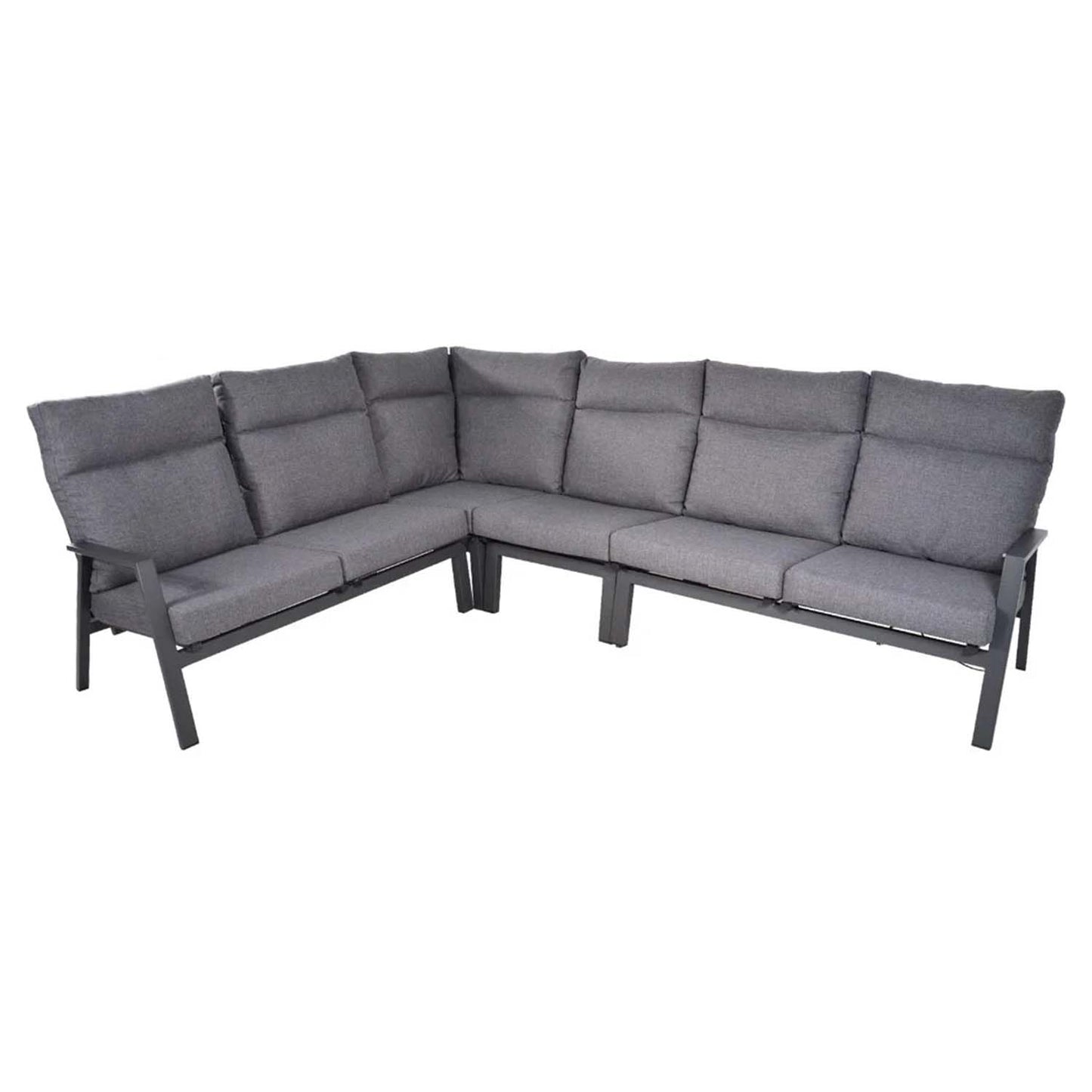 Loungebank Ohio | 6 zits | Grijs