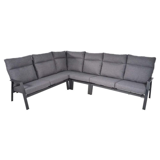 Loungebank Ohio | 6 zits | Grijs