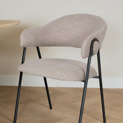 Eetkamerstoel Lowen Bouclé