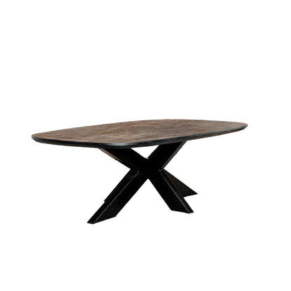 Salontafel Akagi | Deens Ovaal | Acacia Black | 120 cm