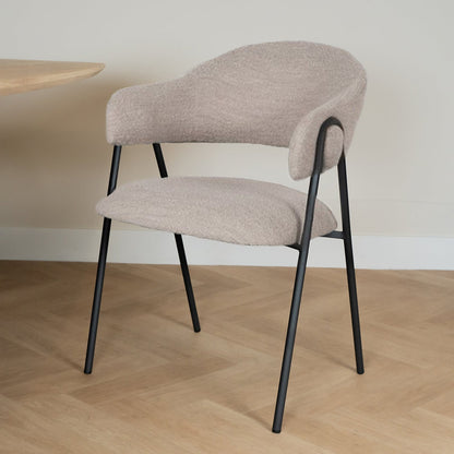 Eetkamerstoel Lowen Bouclé