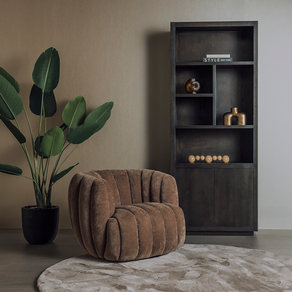 Draaifauteuil Verdi | Bruin