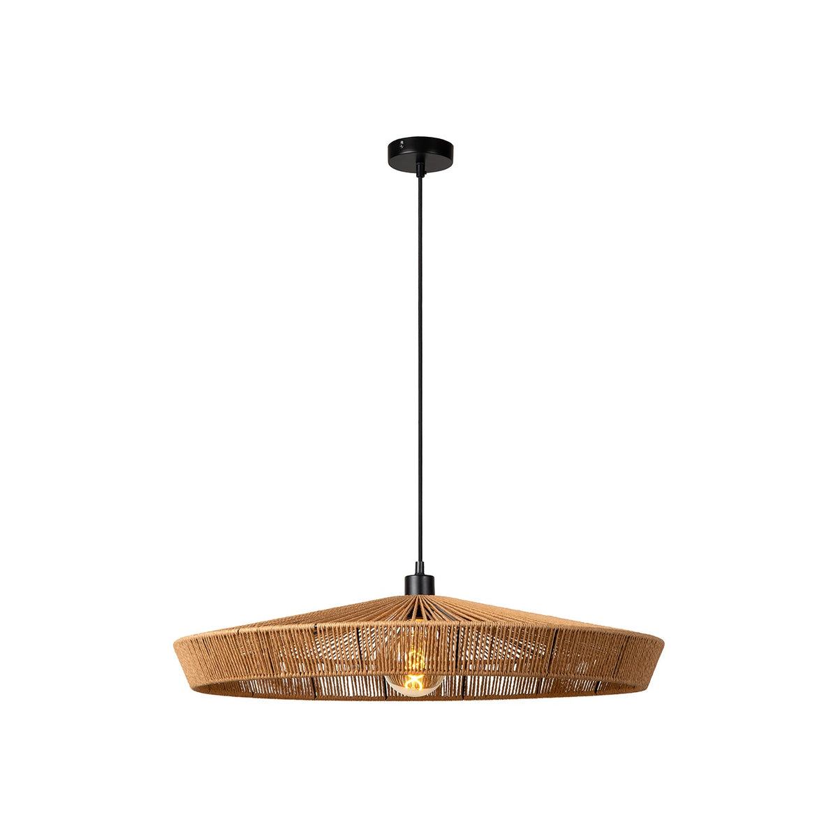 Hanglamp Yunkai | Ø 70 cm | Naturel — Vooraanzicht - witfoto