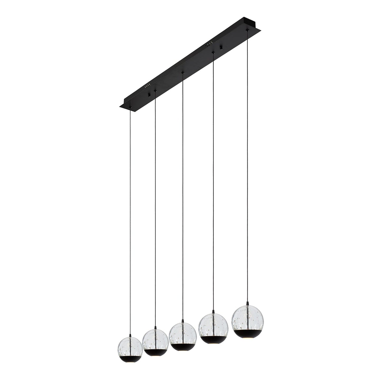 Hanglamp Sentubal | 5 | Zwart