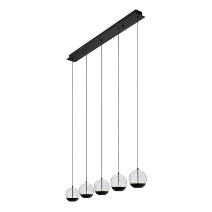 Hanglamp Sentubal | 5 | Zwart
