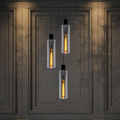 Hanglamp Orlando |  3 Lampen | Fumé