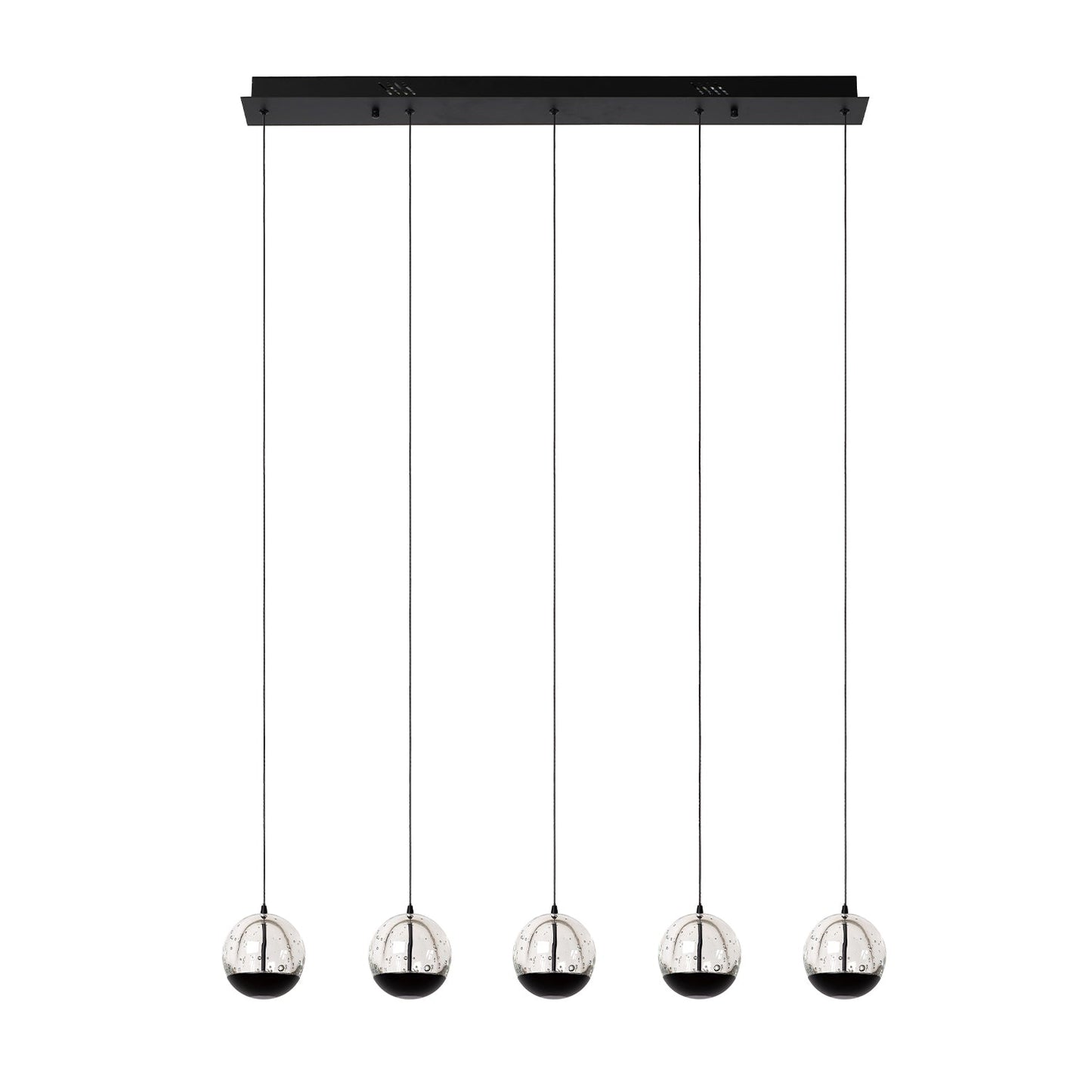 Hanglamp Sentubal | 5 | Zwart
