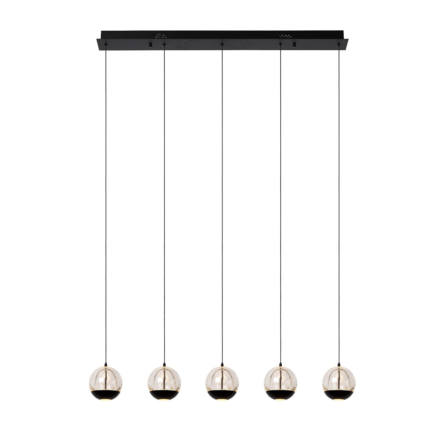Hanglamp Sentubal | 5 | Zwart