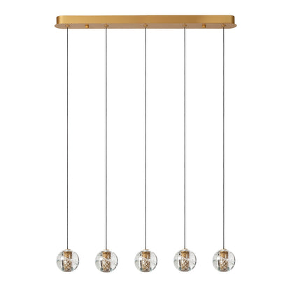 Hanglamp Dilenko | 5 | Goud