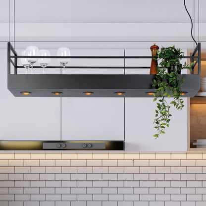 Hanglamp Miravella | Zwart