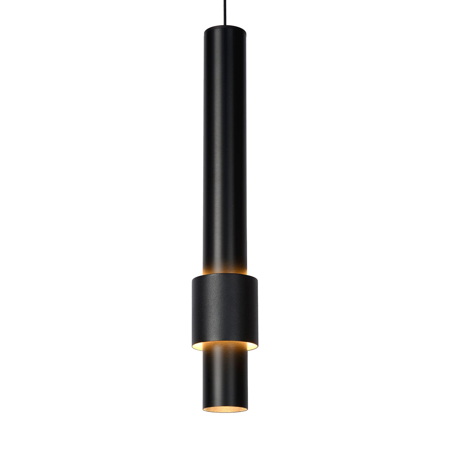 Hanglamp Margary | 5 op rij | Zwart