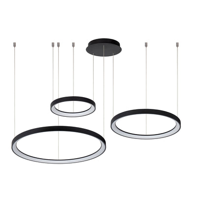 Hanglamp Vidal | 3 Lampen | Ø 78 cm | Zwart