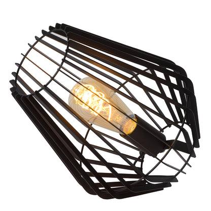 Tafellamp Reda | Ø 23 cm | Zwart