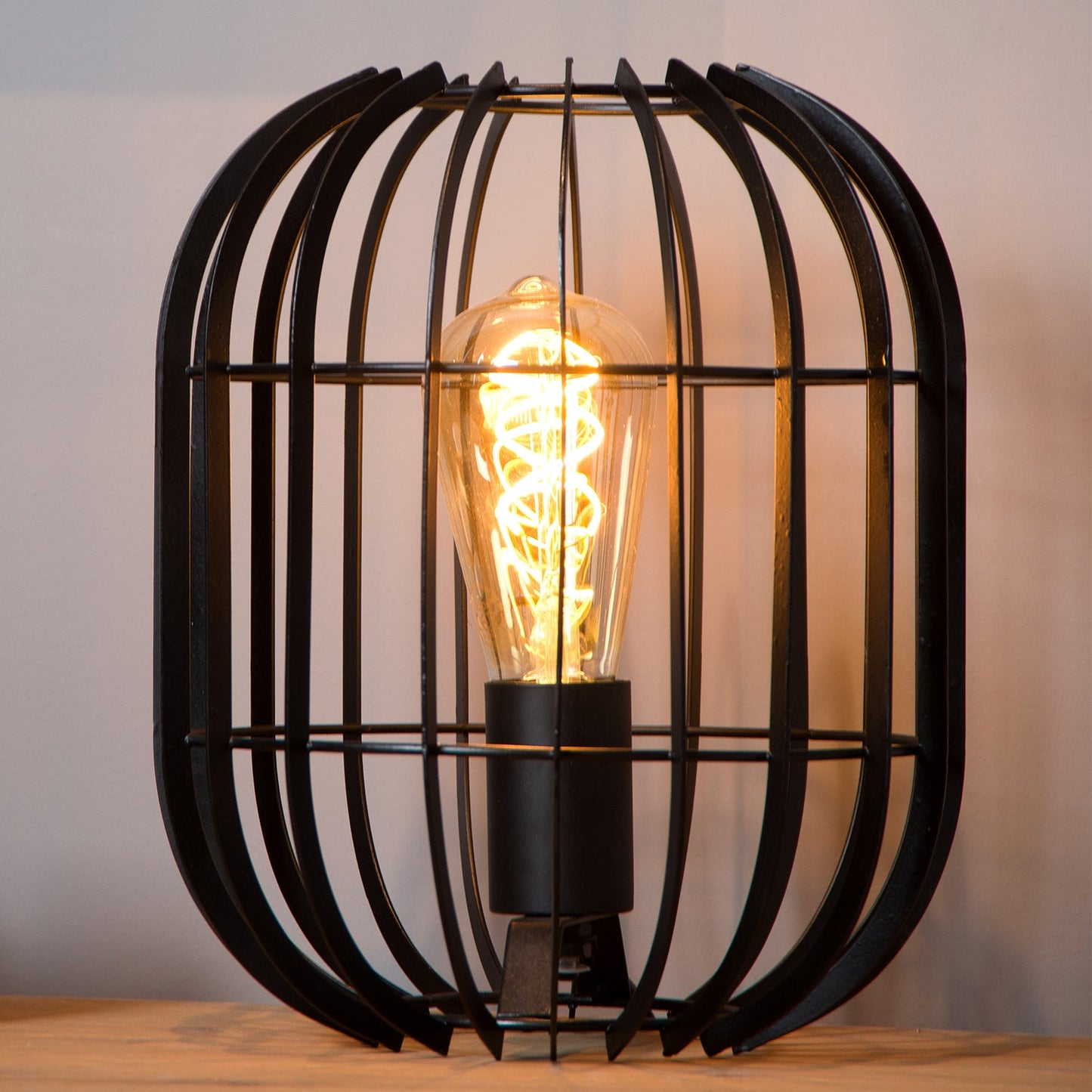 Tafellamp Reda | Ø | Zwart