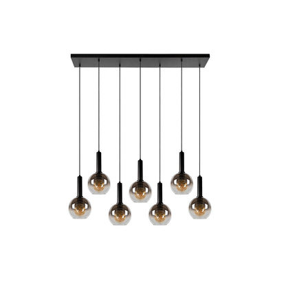 Hanglamp Marius | 7 Lampen | Zwart