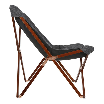 Loungestoel Alfa | Grijs Gemeleerd