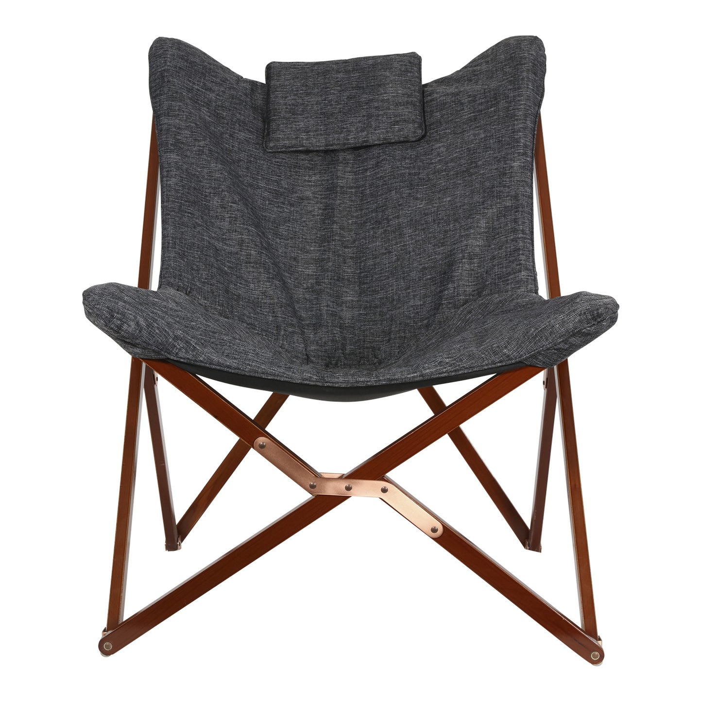 Loungestoel Alfa | Grijs Gemeleerd