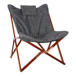 Loungestoel Alfa | Grijs Gemeleerd