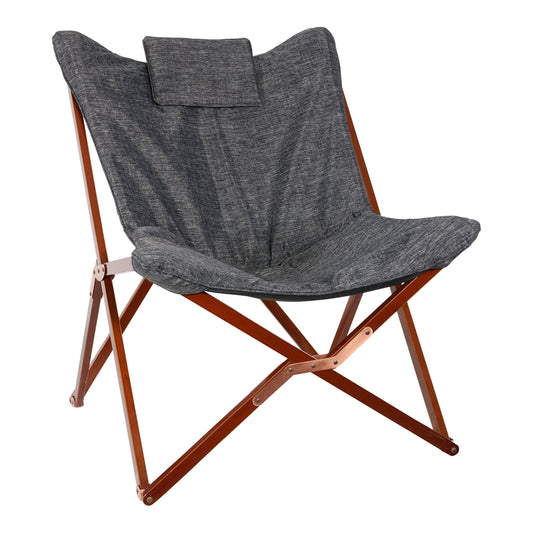 Loungestoel Alfa | Grijs Gemeleerd