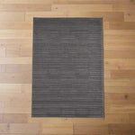 Vloerkleed Luxy | Antraciet Wol | 200x300 cm