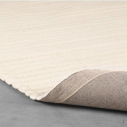 Vloerkleed Luxy | Ivoor Wol | 200x300 cm