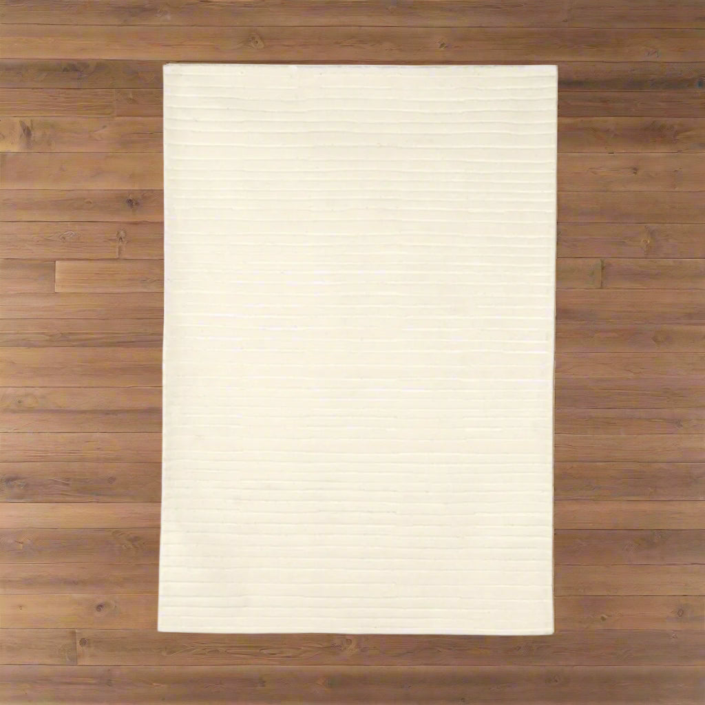 Vloerkleed Luxy | Ivoor Wol | 160x230 cm