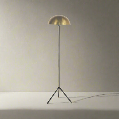 Vloerlamp Globe | Goud Metaal