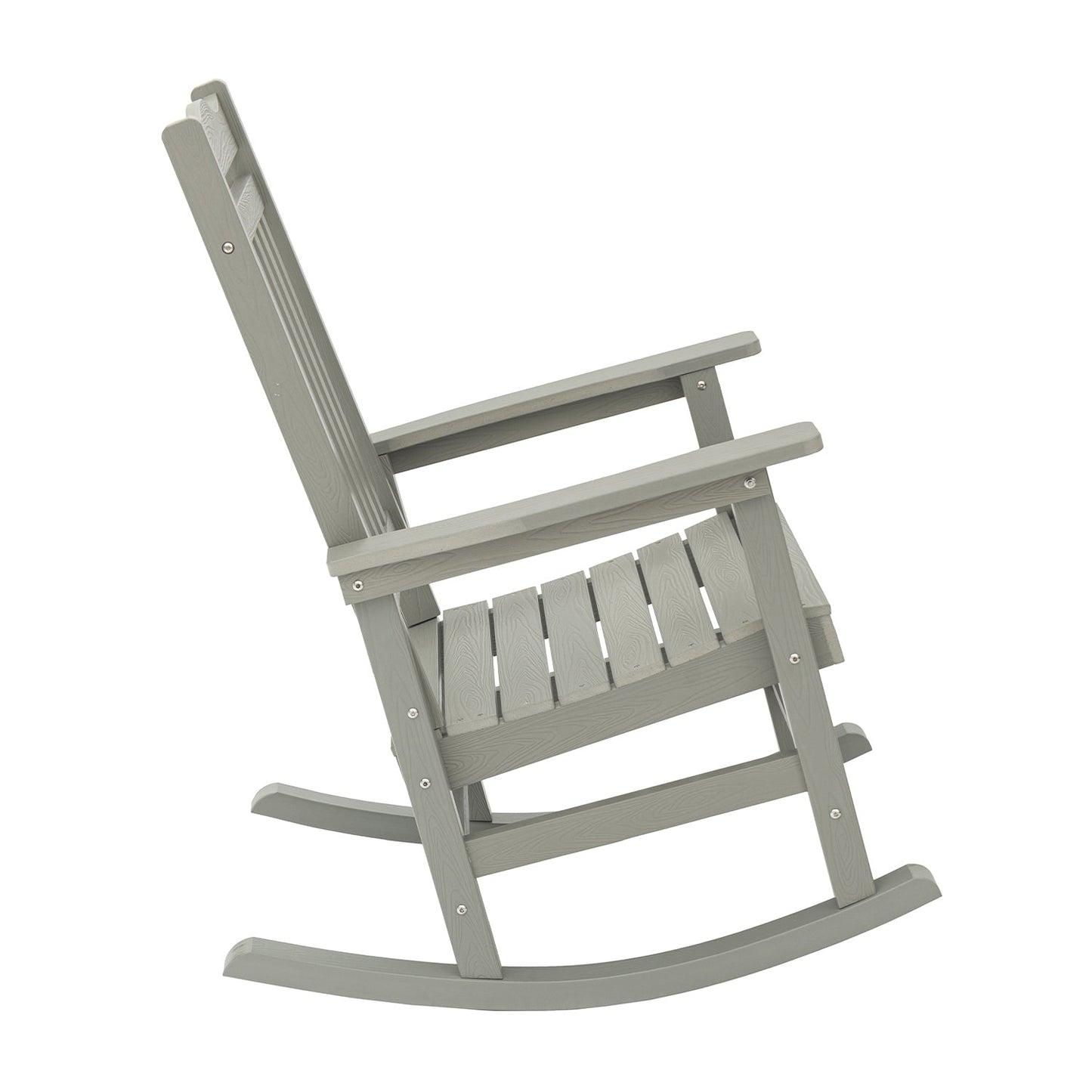 Schommelstoel Montreal | Grijs Kunststof