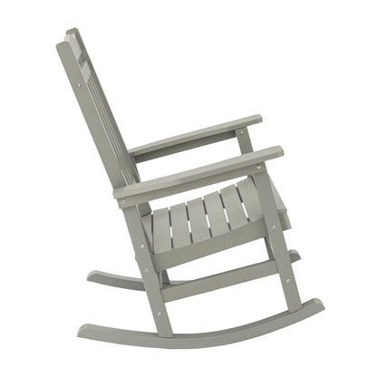 Schommelstoel Montreal | Grijs Kunststof