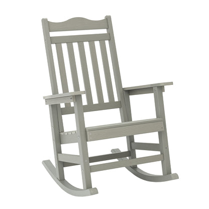 Schommelstoel Montreal | Grijs Kunststof