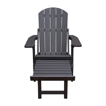 Ligbed Montreal | Zwart Kunststof