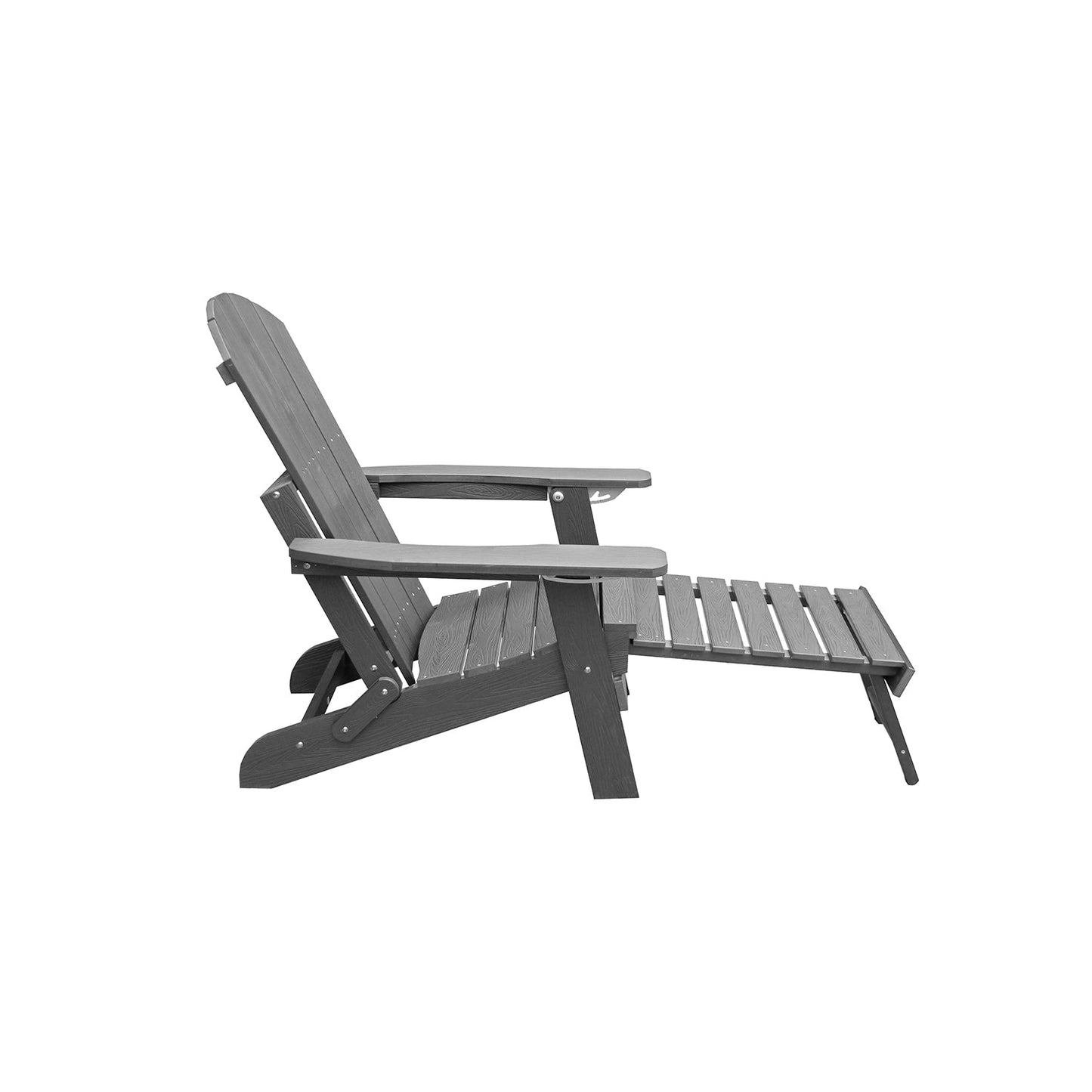 Ligbed Montreal | Grijs Kunststof