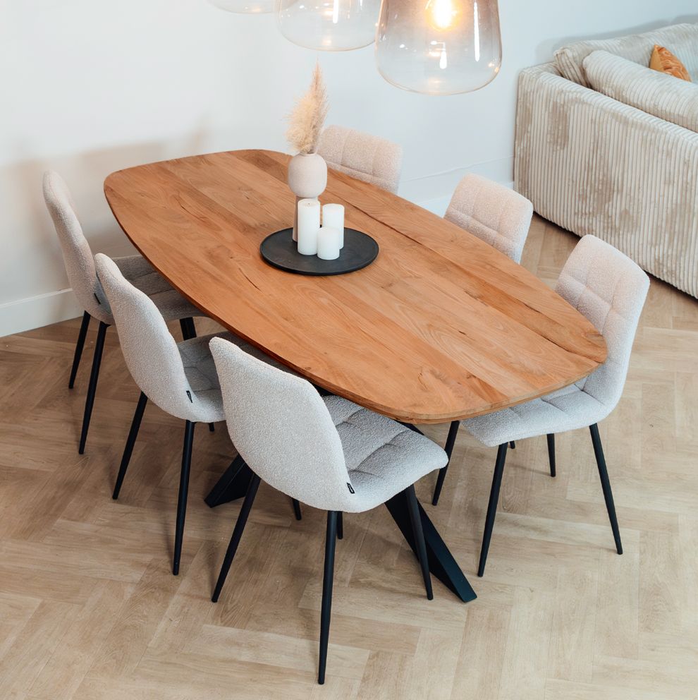 Eettafel Floor | Deens Ovaal | Magazijn leegverkoop