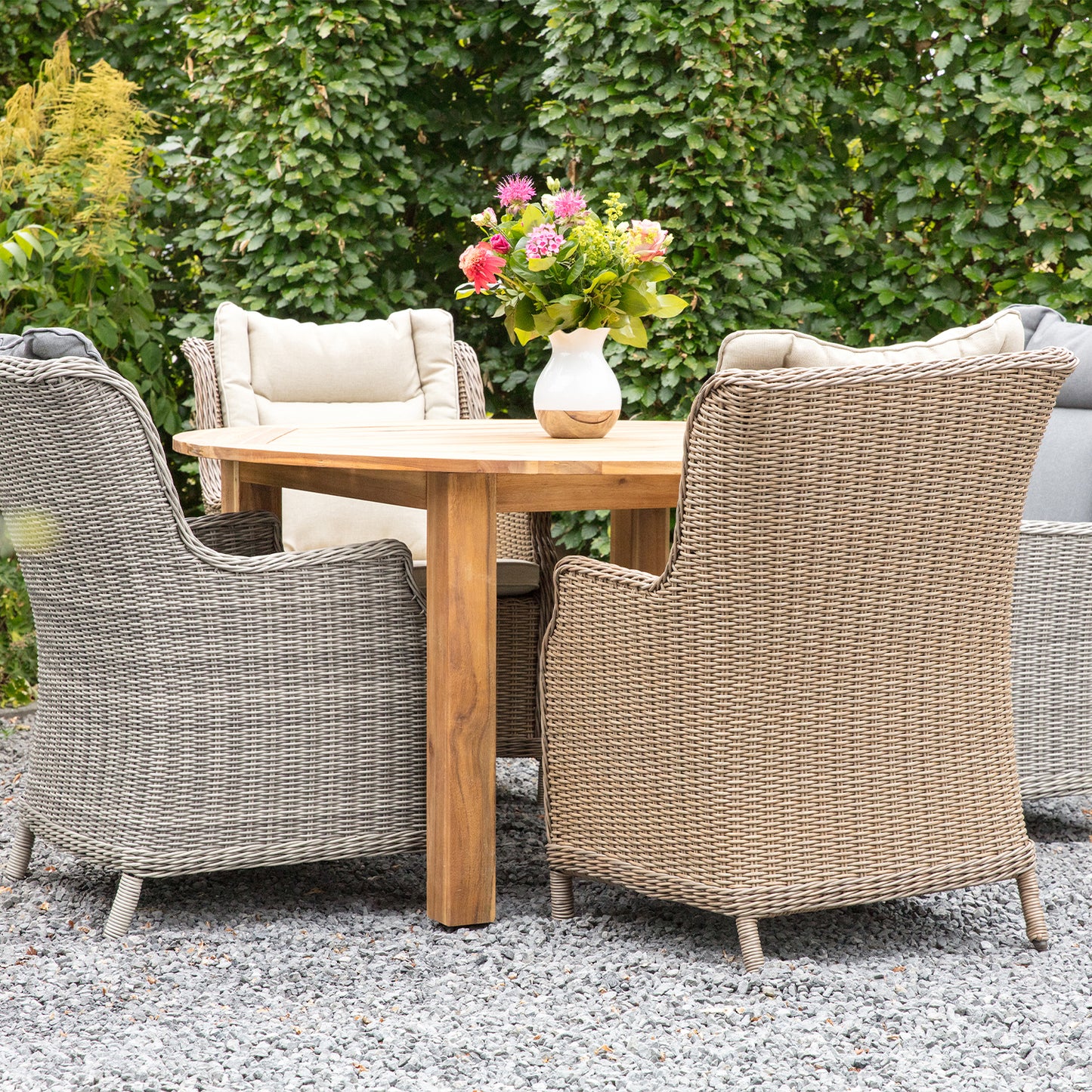 Tuinstoel Wine & Dine | Naturel