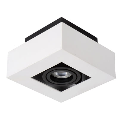 Plafondspot Xirax | 1-Lichts | LED Dim to warm | Wit Metaal