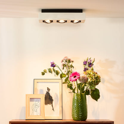 Plafondspot Xirax | LED Dim to warm | Wit Metaal