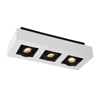 Plafondspot Xirax | LED Dim to warm | Wit Metaal