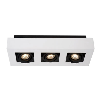 Plafondspot Xirax | LED Dim to warm | Wit Metaal