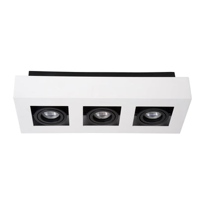 Plafondspot Xirax | LED Dim to warm | Wit Metaal