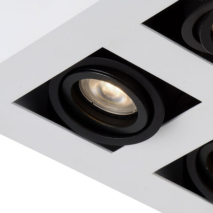 Plafondspot Xirax | LED Dim to warm | Wit Metaal