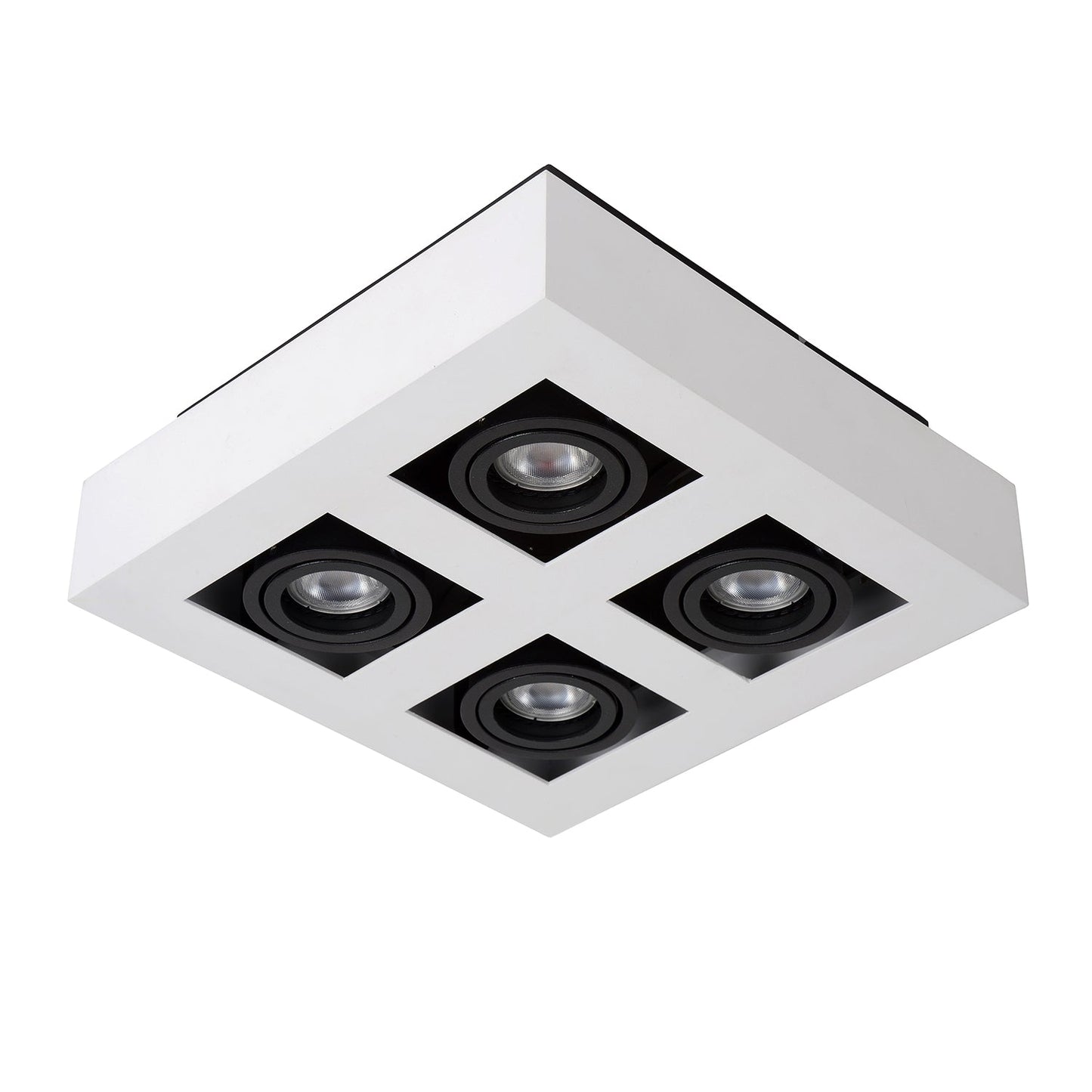 Plafondspot Xirax | LED Dim to warm | Wit Metaal