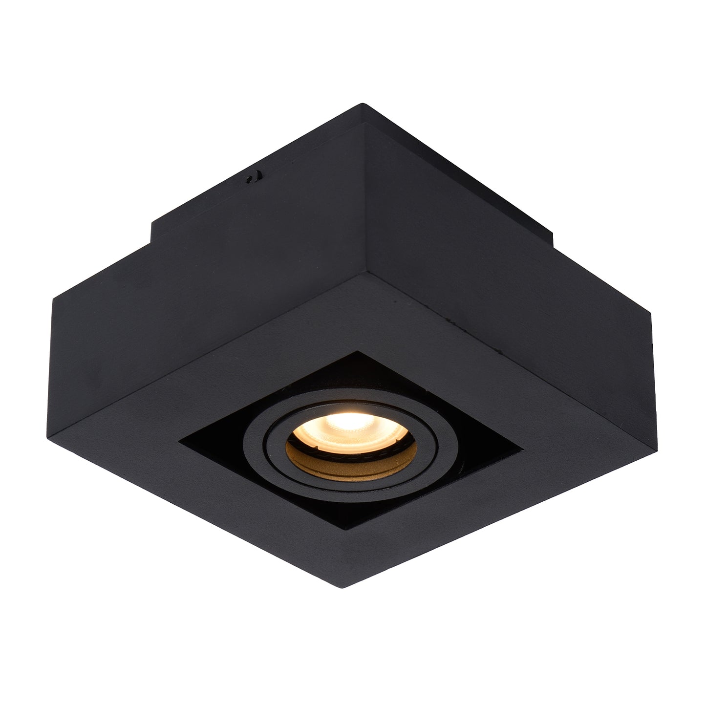 Plafondspot Xirax | 1-Lichts | LED Dim to warm | Zwart Metaal