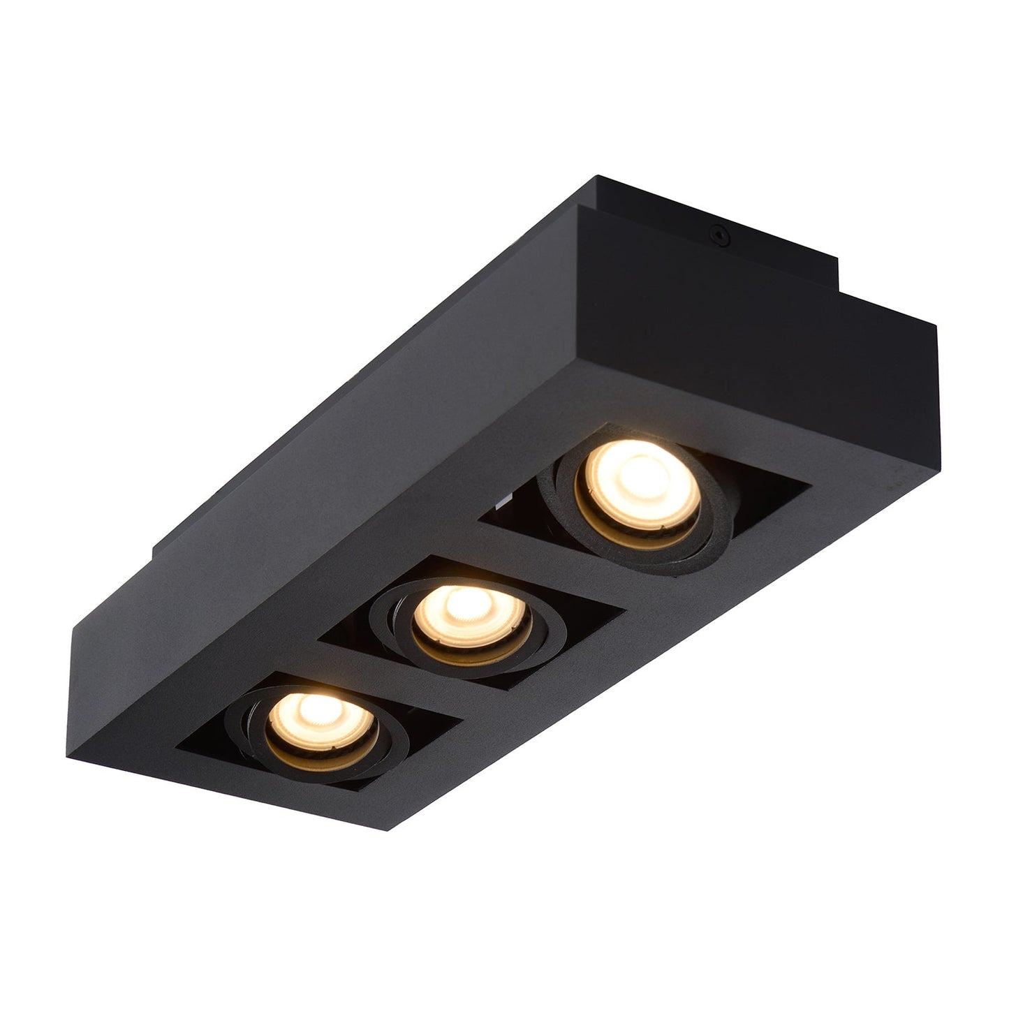 Plafondspot Xirax | LED Dim to warm | Zwart Metaal