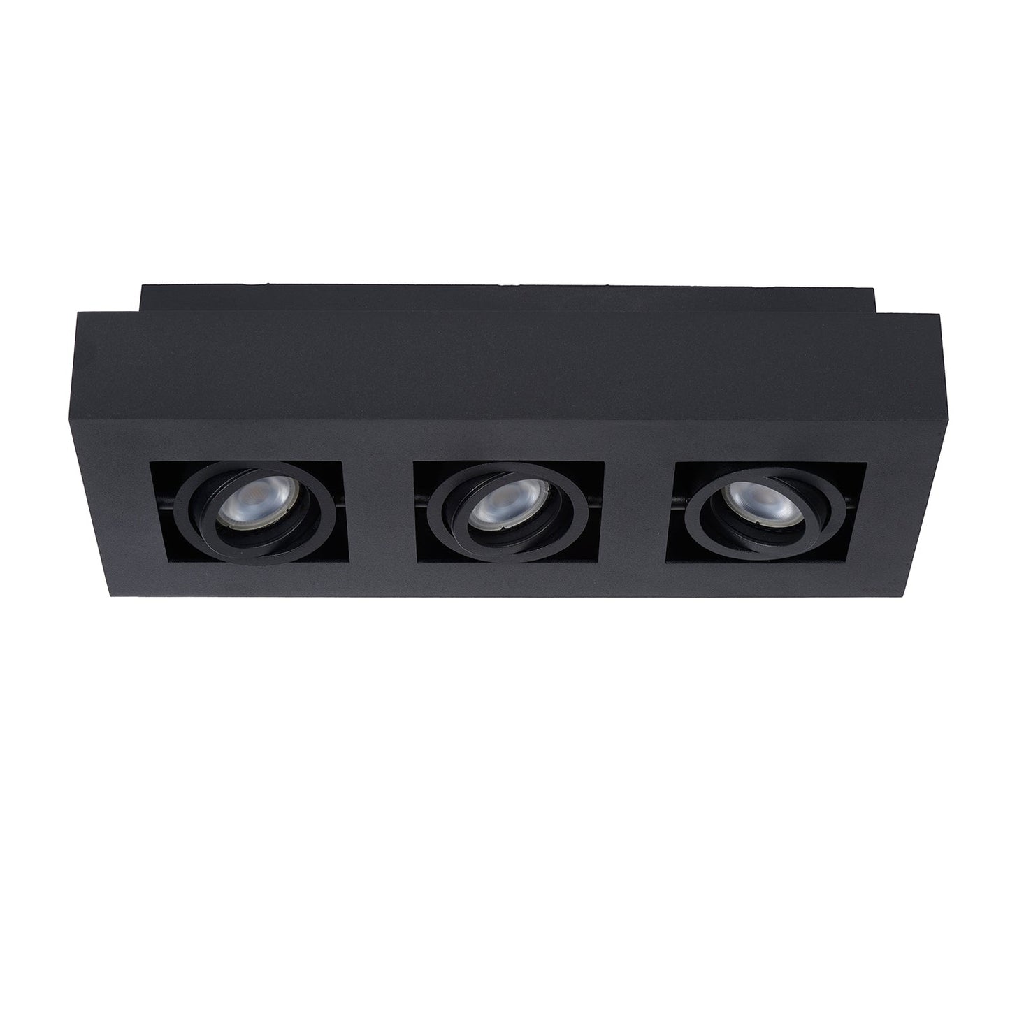 Plafondspot Xirax | LED Dim to warm | Zwart Metaal