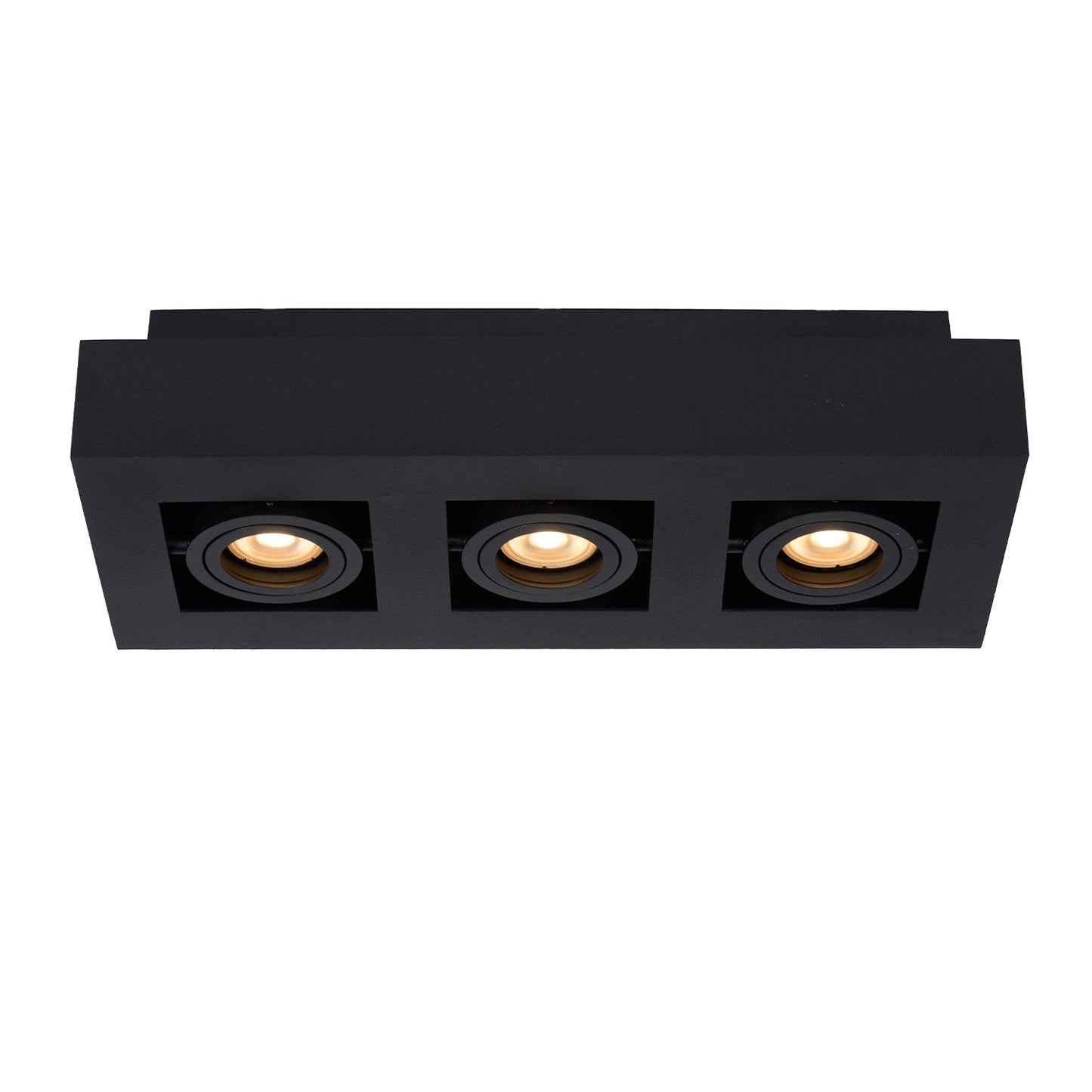Plafondspot Xirax | LED Dim to warm | Zwart Metaal